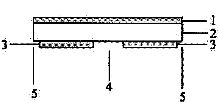 Surface adhesive broadband microwave single-layer chip capacitor and manufacturing method thereof