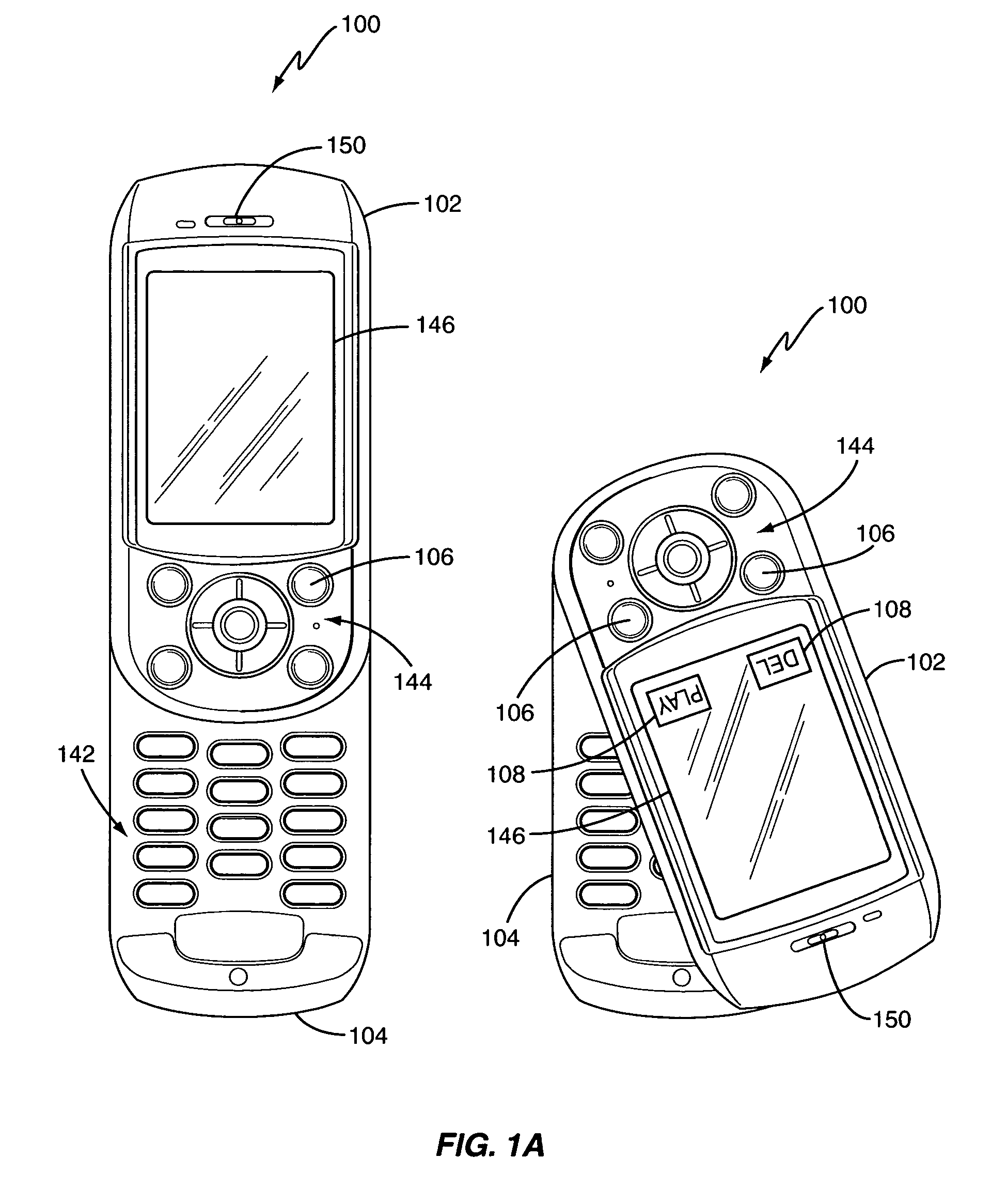 Closed mode user interface for wireless communication devices