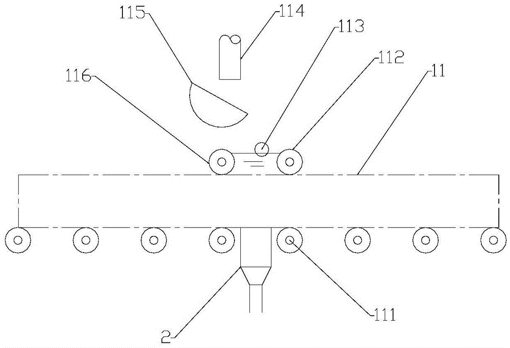 Production method and production equipment of fireproof polystyrene board