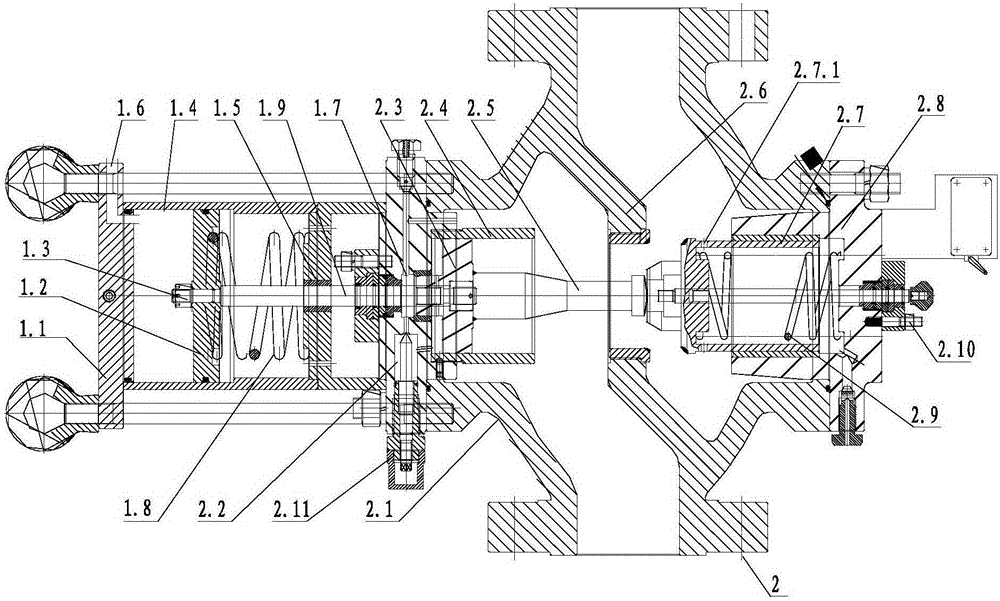 High Pressure Safety Quick Shutoff Valve