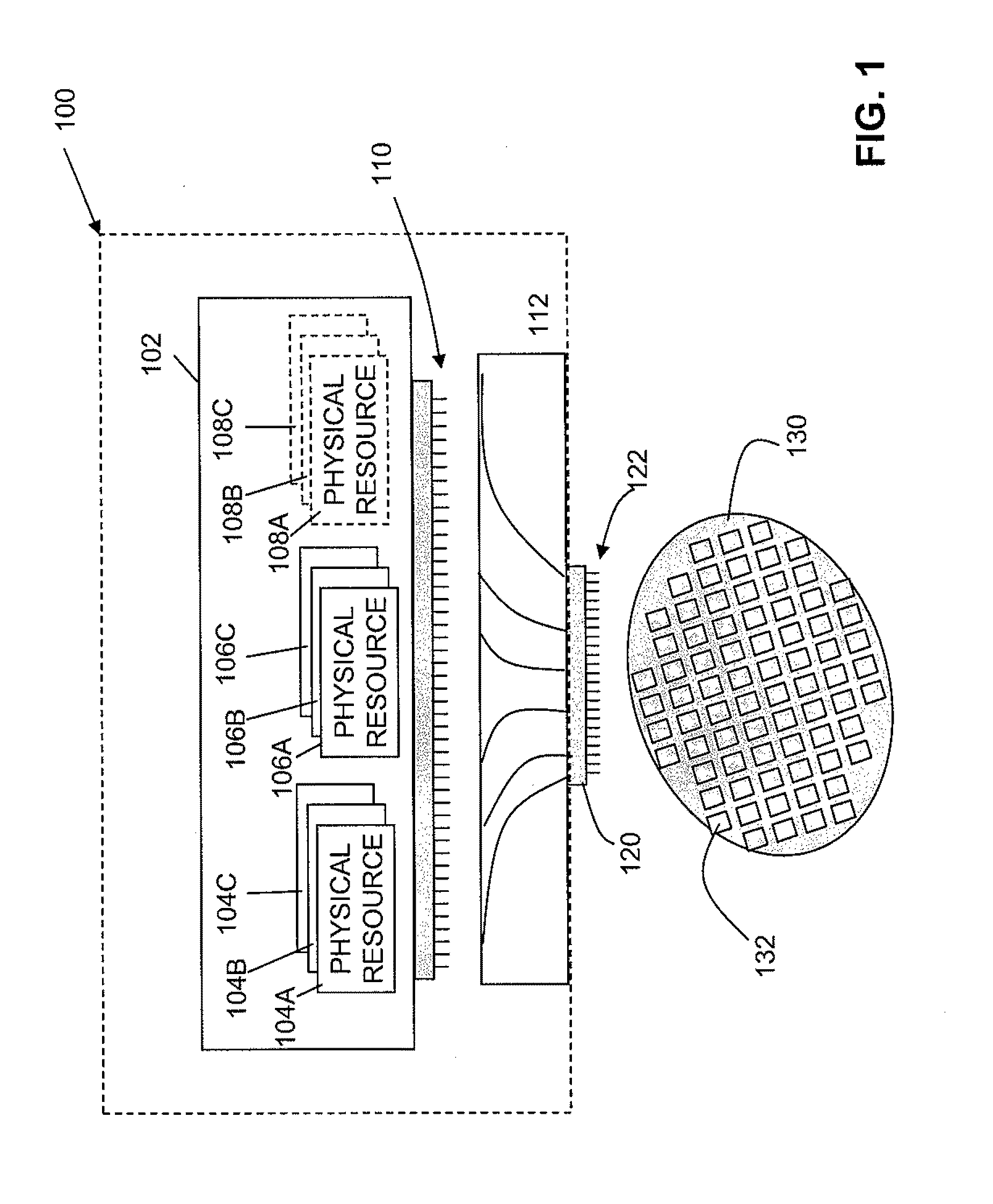 System for concurrent test of semiconductor devices