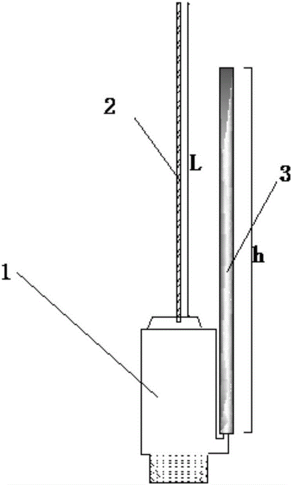 Water body layering sampling testing device