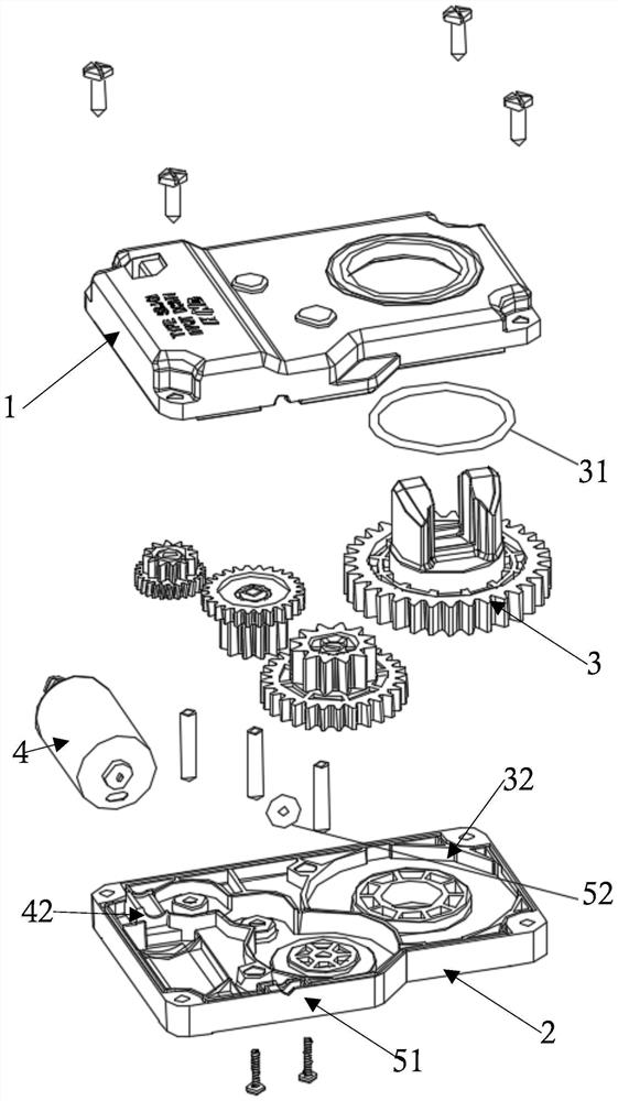 Power output device, ice crusher and refrigerator