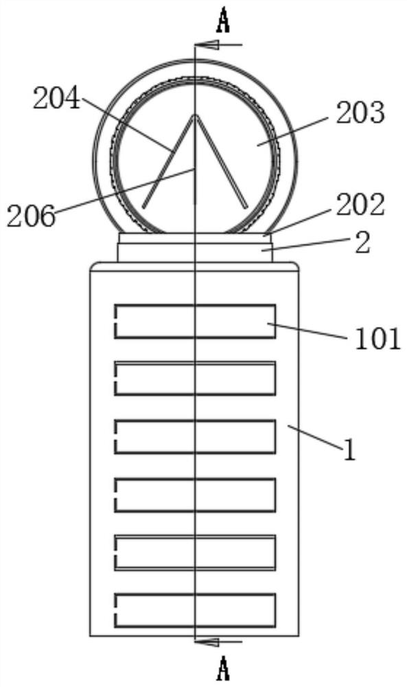 Medicine feeding device for clinical nursing