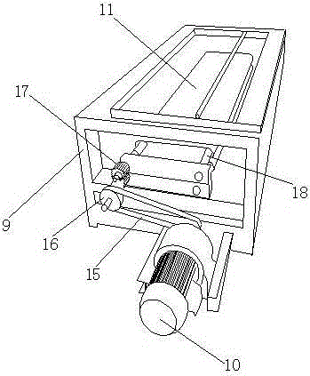 Wool milling, kneading and winding integrated device