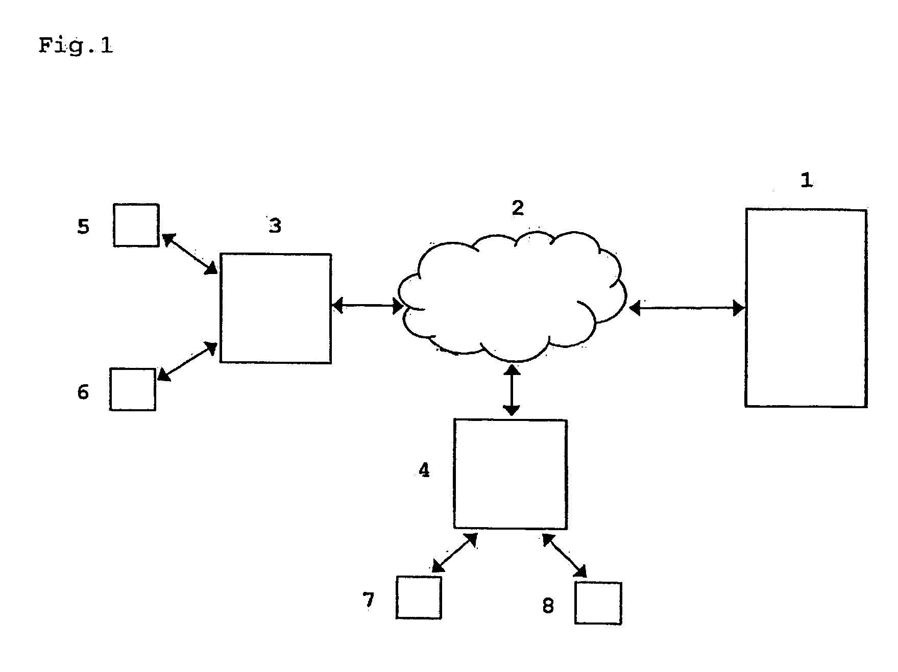 Method for sending digital copies of protected media and network access device