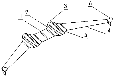 Air vehicle adopting large-aspect-ratio double-fuselage flying wing layout