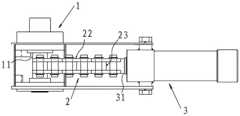 Hydraulic toothless bending mechanism