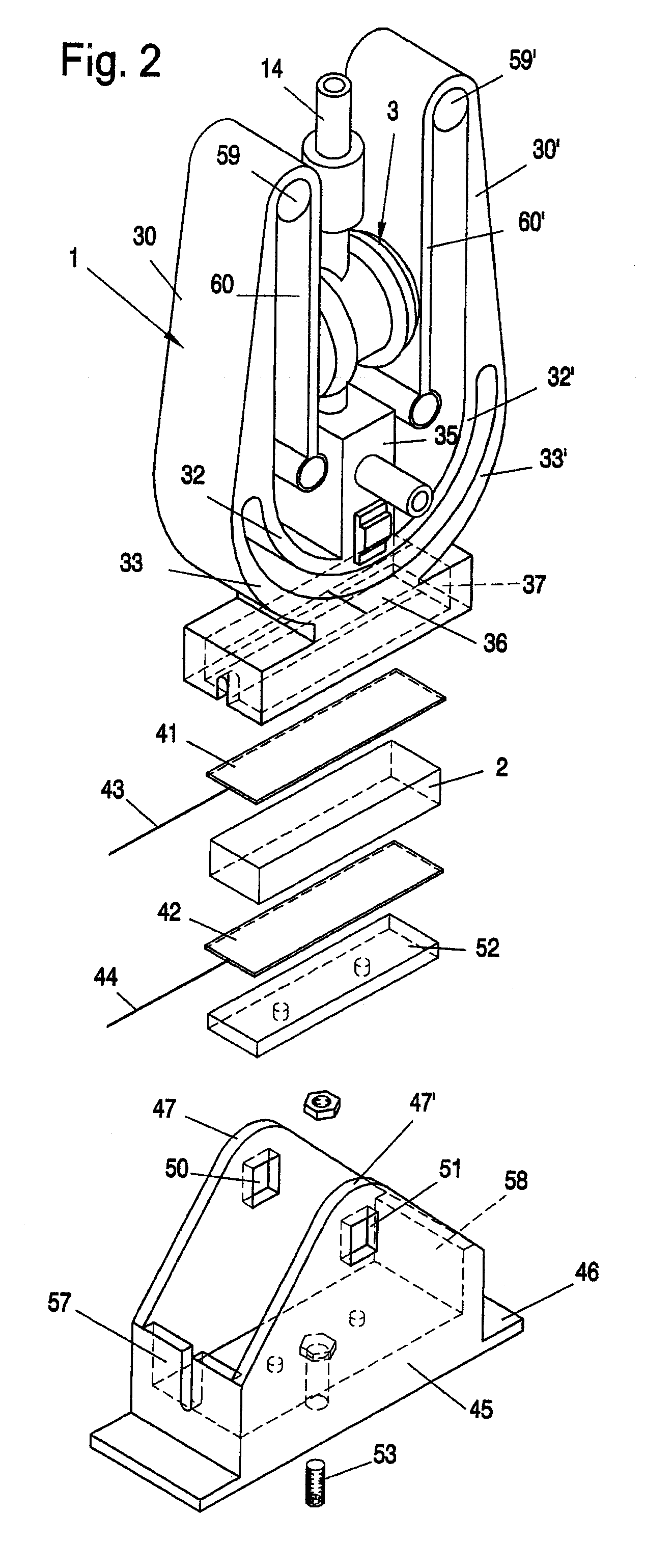 Electric oscillating drive