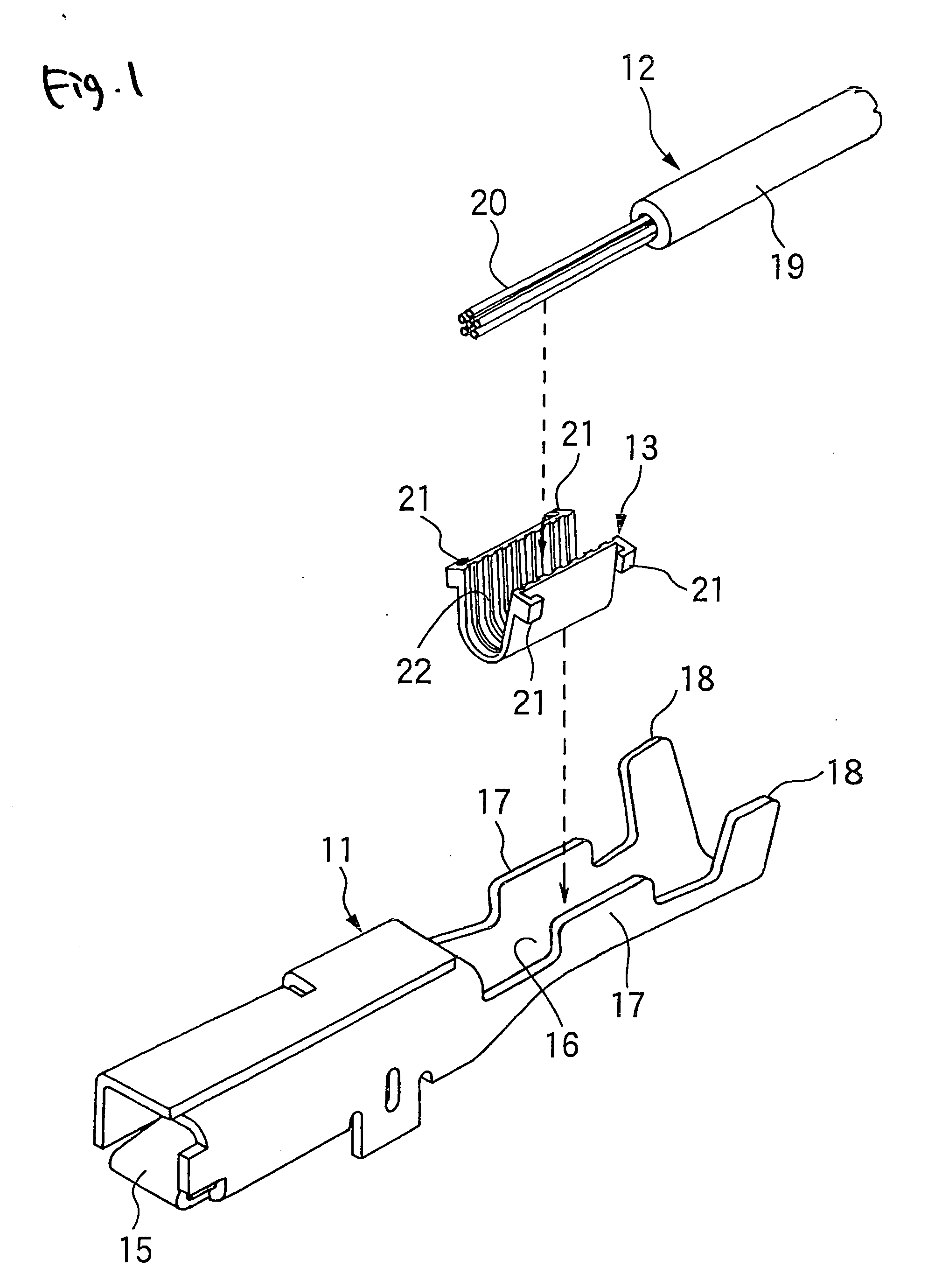 Wire press-clamping method