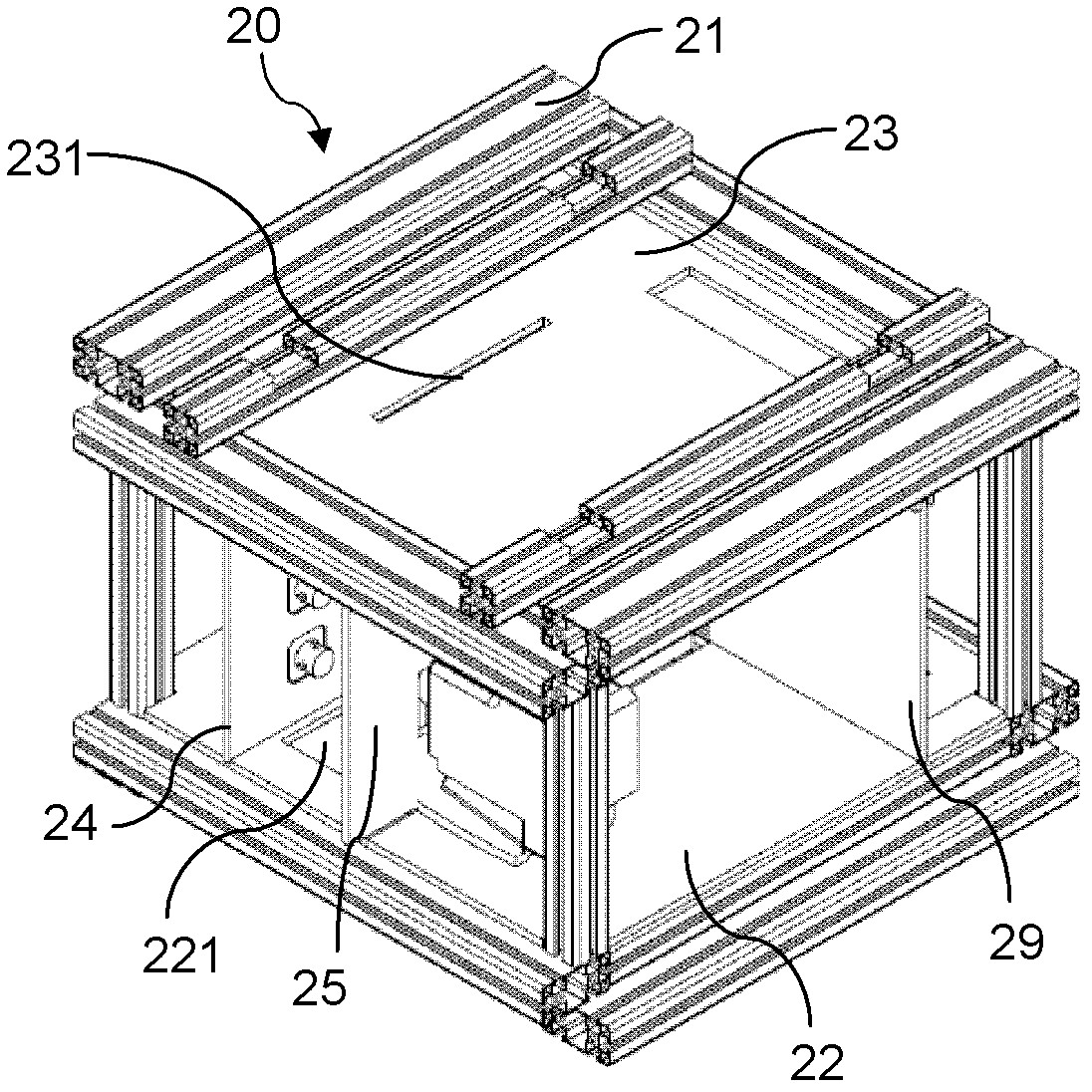 Modularized semiconductor processing device