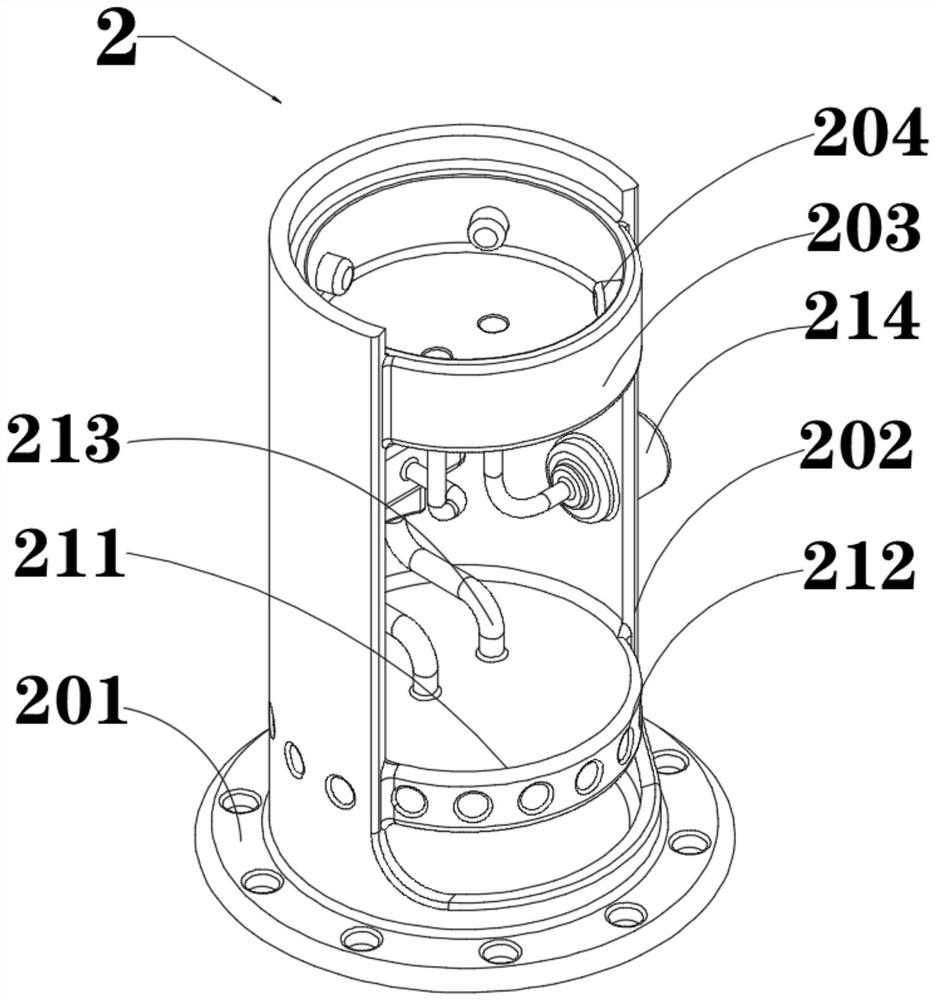 Initial rainwater automatic discarding device and discarding method suitable for sponge city