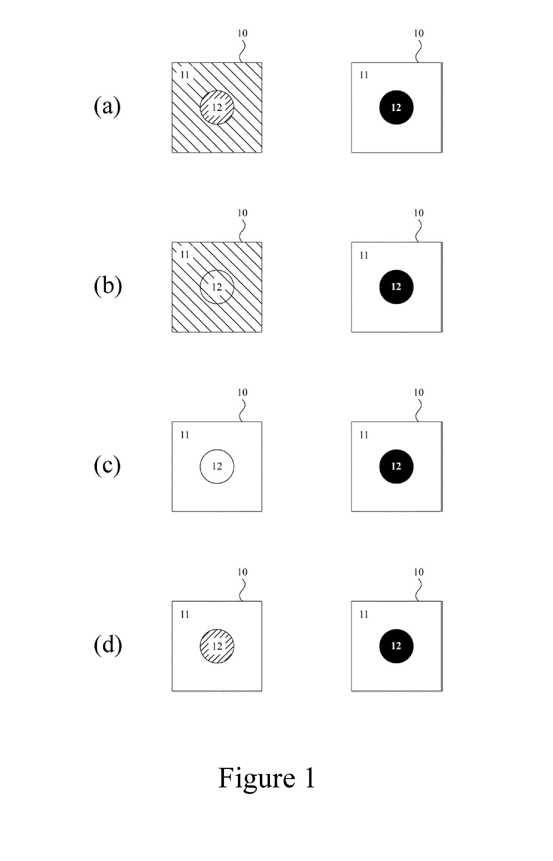 Arrangement for changing the visual appearance of a target object