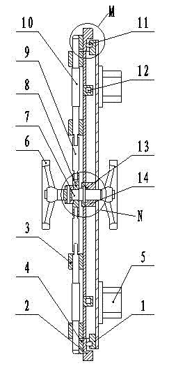 Rescue capsule partition sealing door