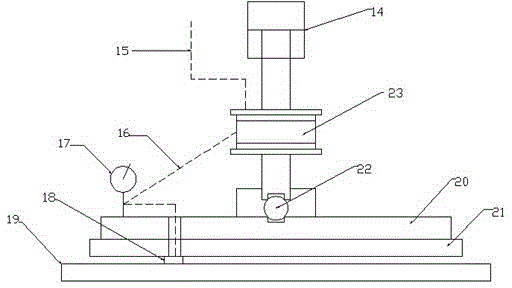 Rotating sealing device capable of polishing with air