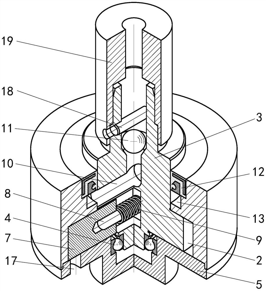 Coaxial self-lubricating device for vertical transmission mechanism