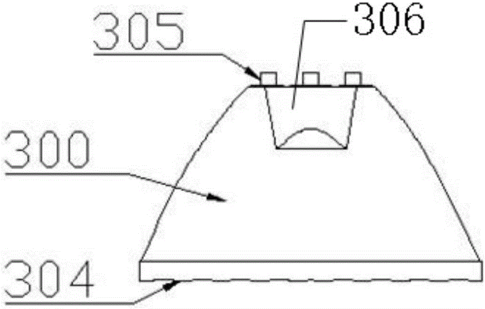 Spreadlight lens and edge-lit backlight module containing spreadlight lens