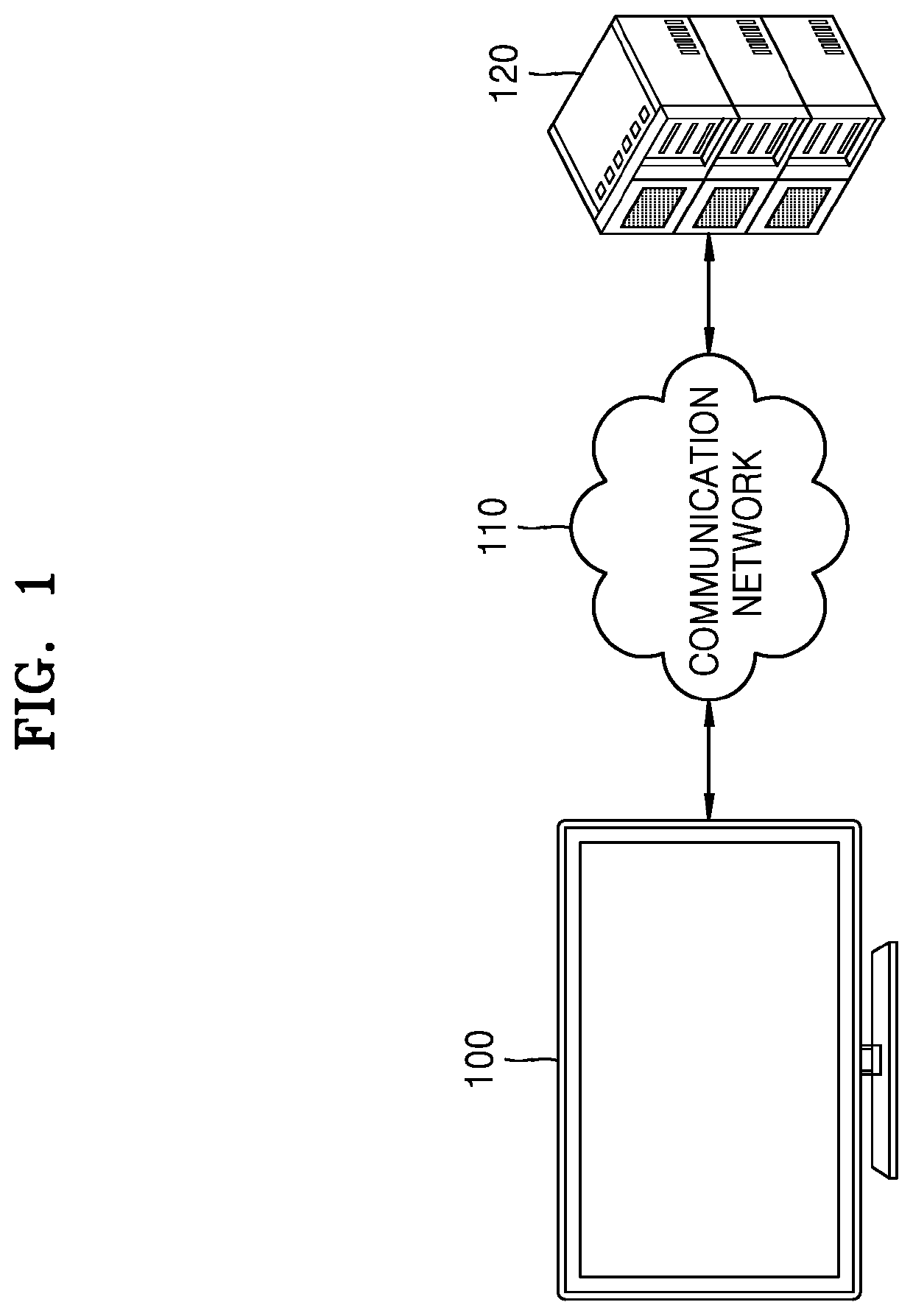 Display device and server for communicating with display device