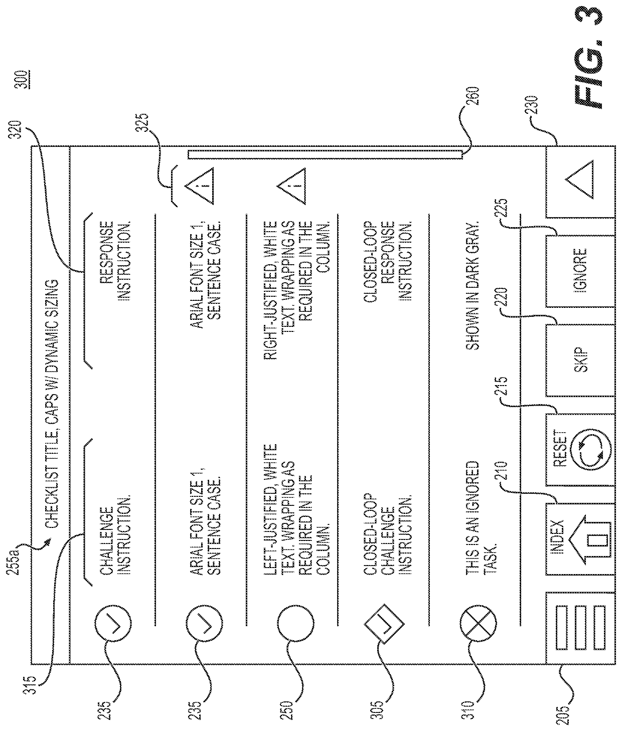 Methods and systems for electronic checklist data references