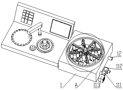 Blood rheology instrument cleaning device