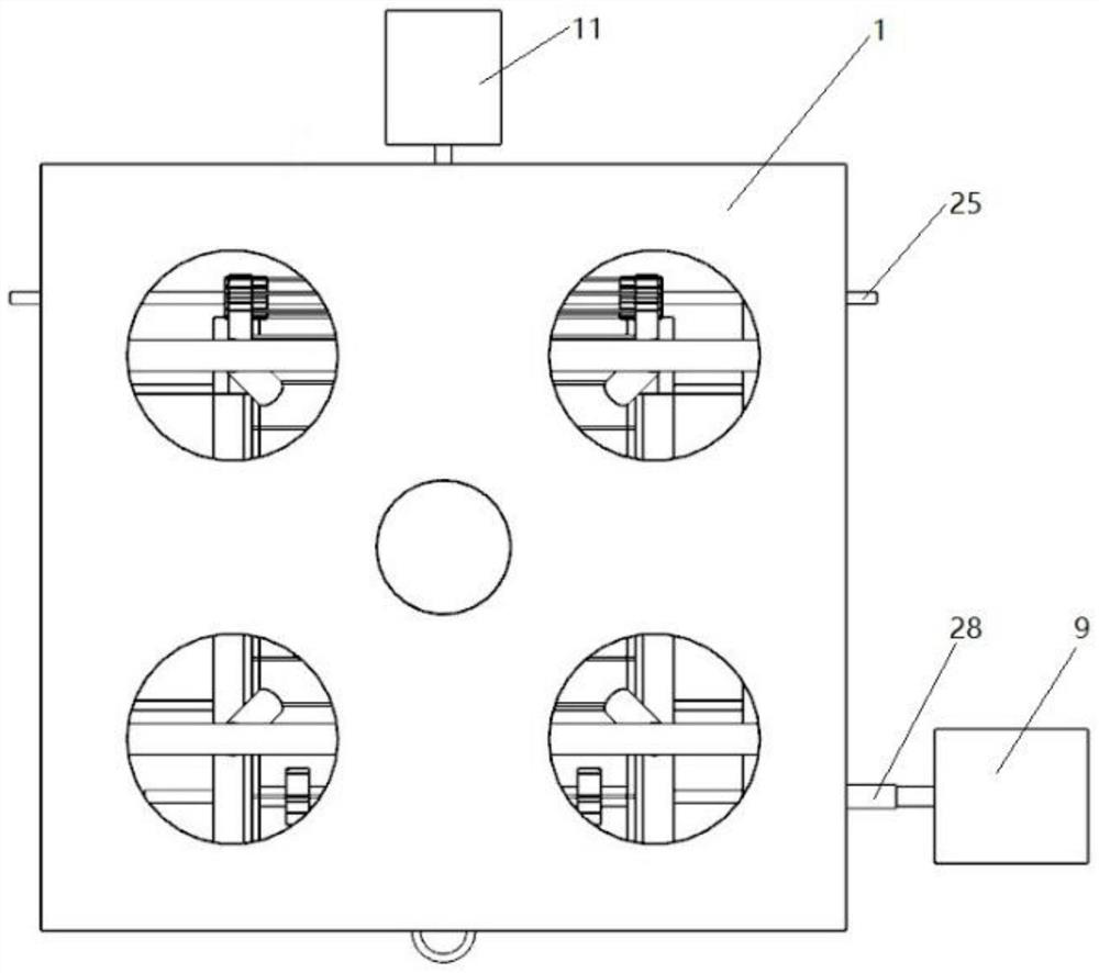 Vision-based batch axial component pin cutting and bending device