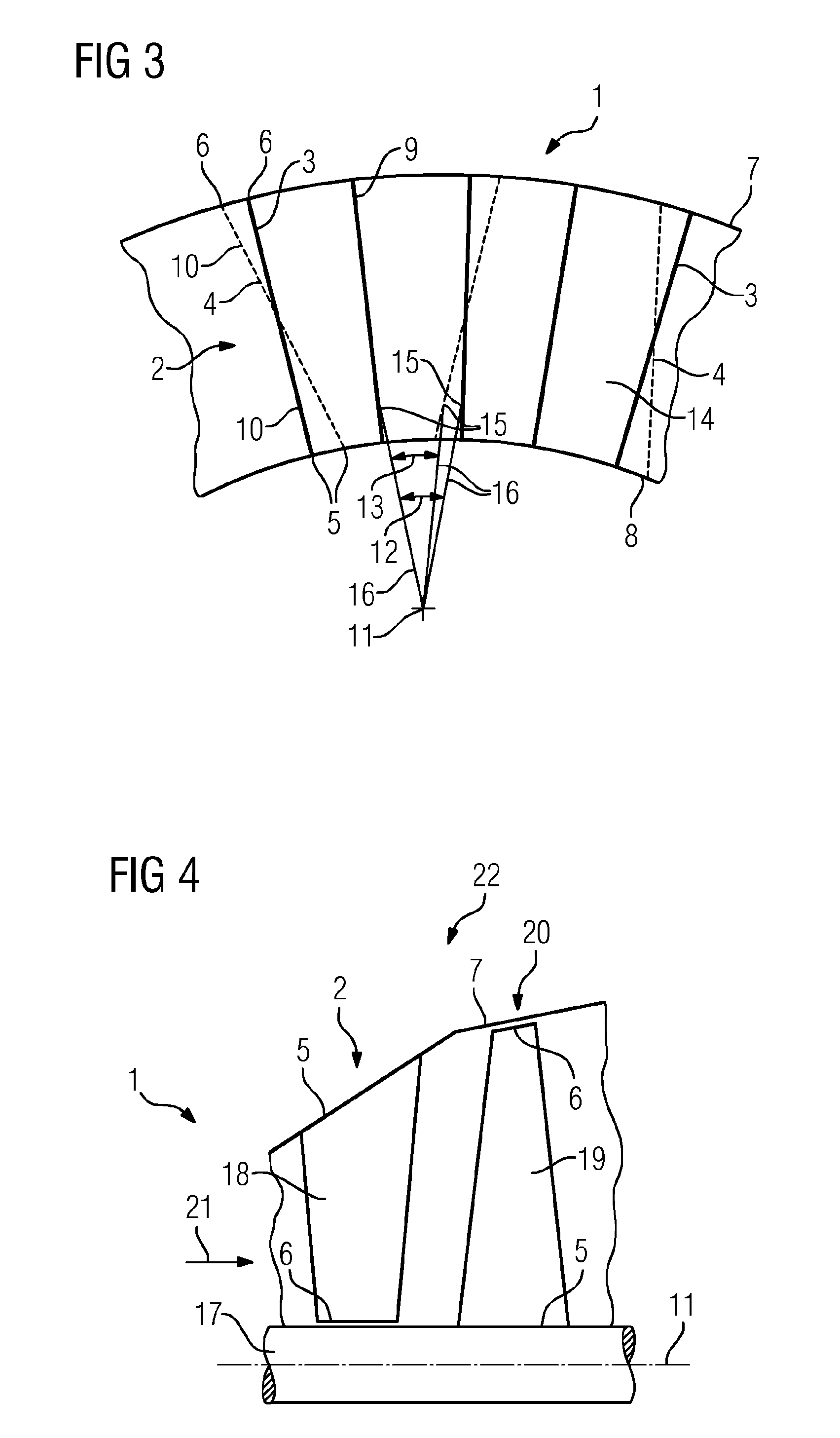 Guide blade ring for an axial turbomachine and method for designing the guide blade ring