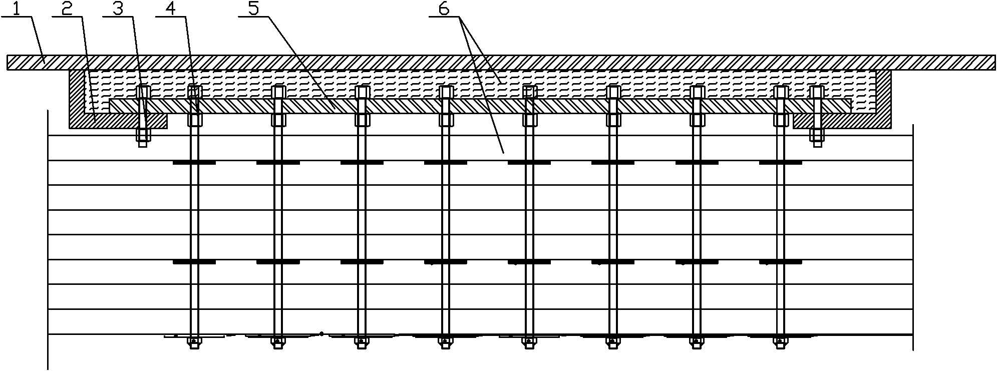 Energy efficient fixture method for anchor nail