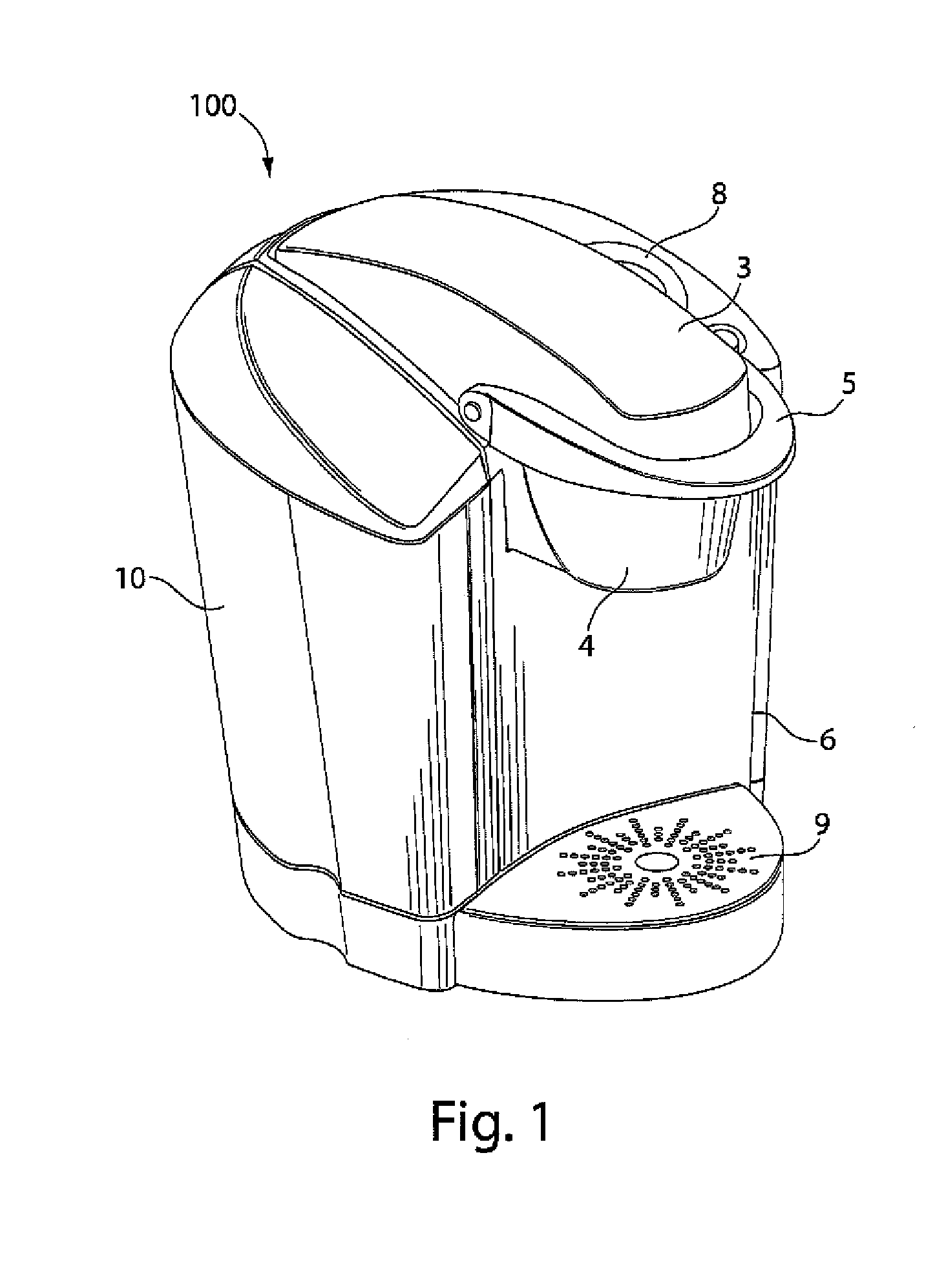 Beverage forming apparatus with centrifugal pump