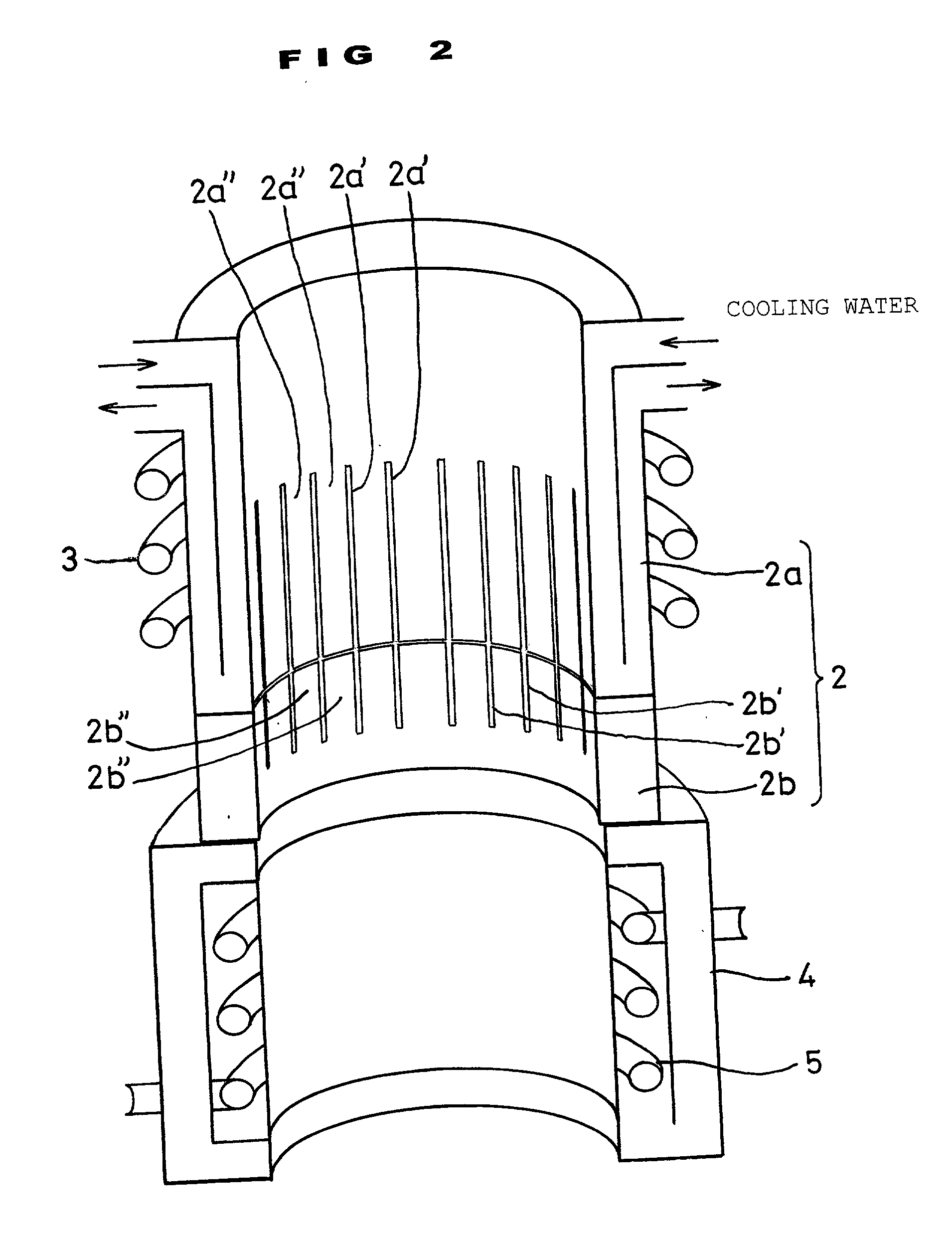 Electromagnetic induction casting apparatus
