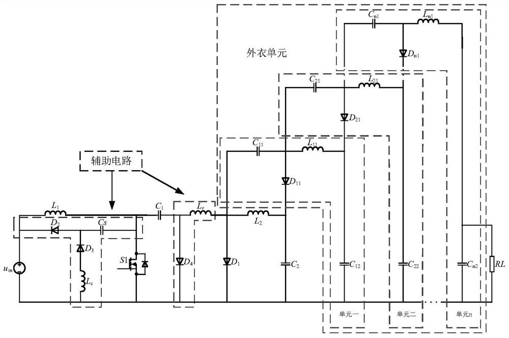 Zero-voltage turn-off zero-current turn-on high-gain Cuk converter