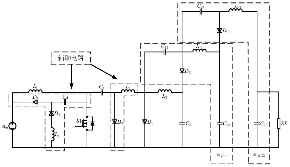 Zero-voltage turn-off zero-current turn-on high-gain Cuk converter