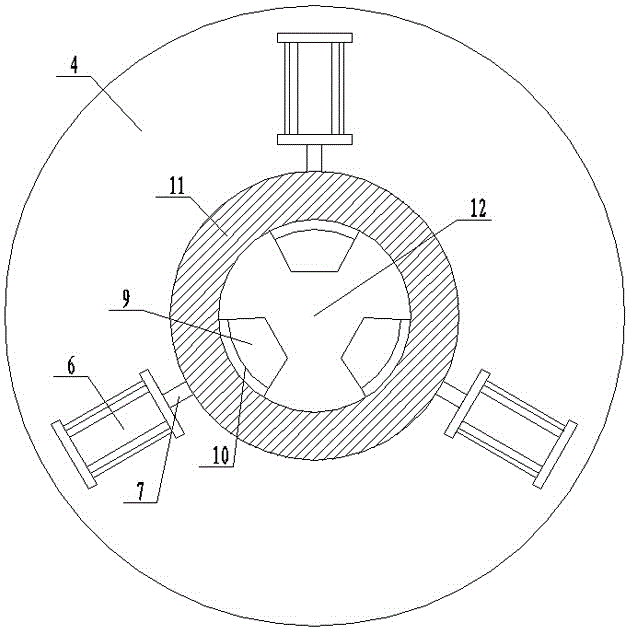 Special operation platform for grinding bearing inner ring roller grooves