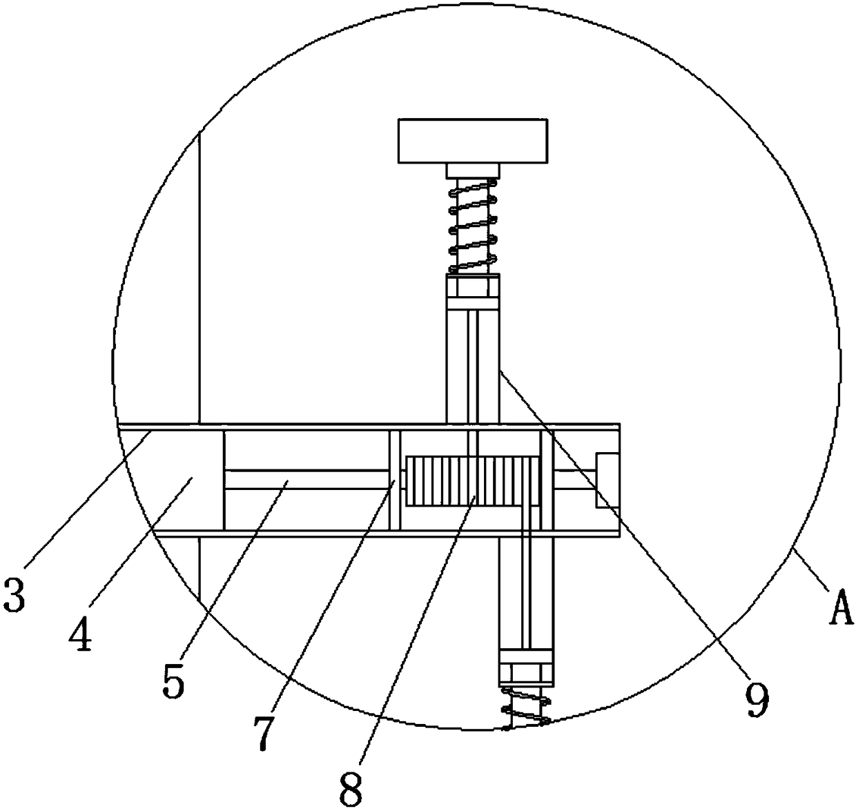 Clamp for welding of processing joints of spiral air pipes