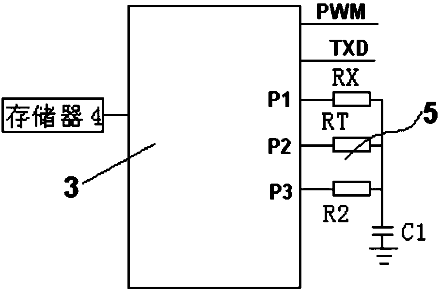 Liquid crystal display heating device and control method