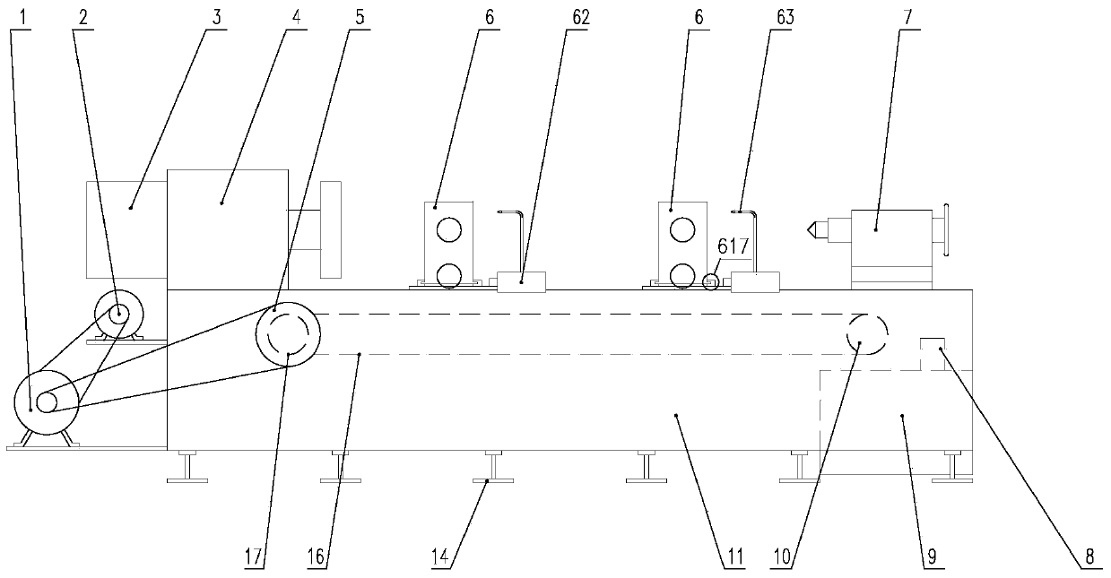 Mechanical arm type honing machine