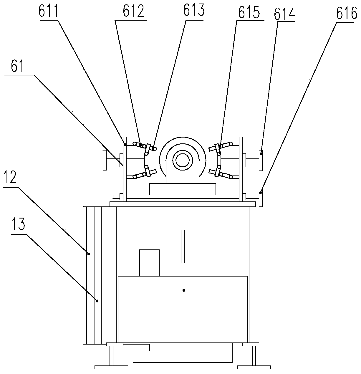 Mechanical arm type honing machine