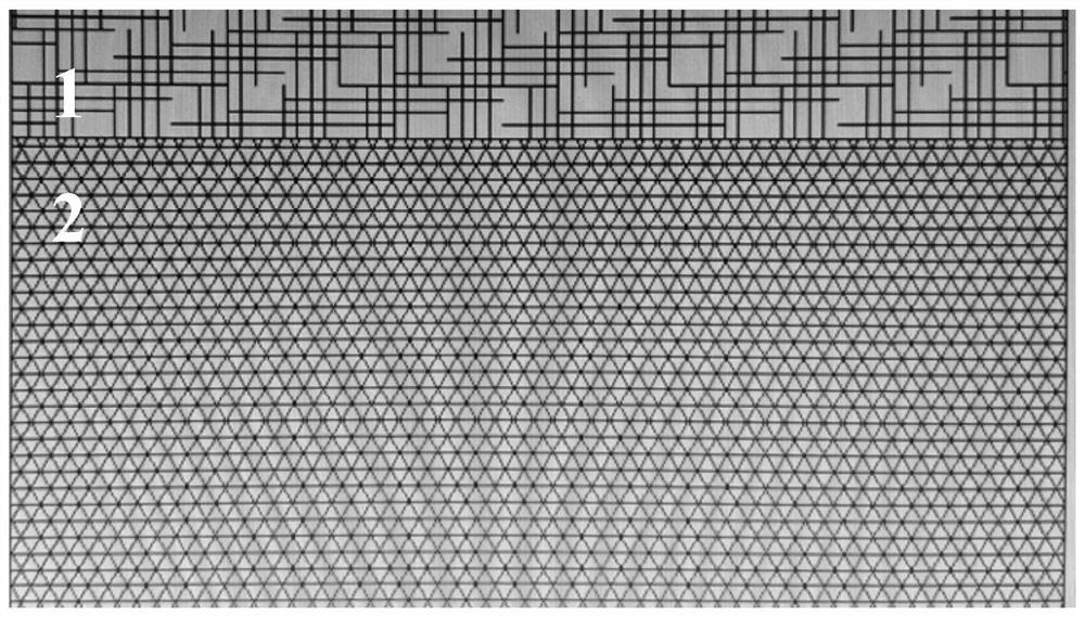 A kind of variable structure ultra-high temperature ceramic matrix composite material and preparation method thereof