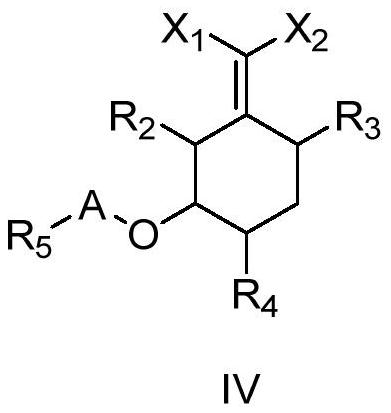 Cyclohexyl ester compound as well as preparation method and application thereof