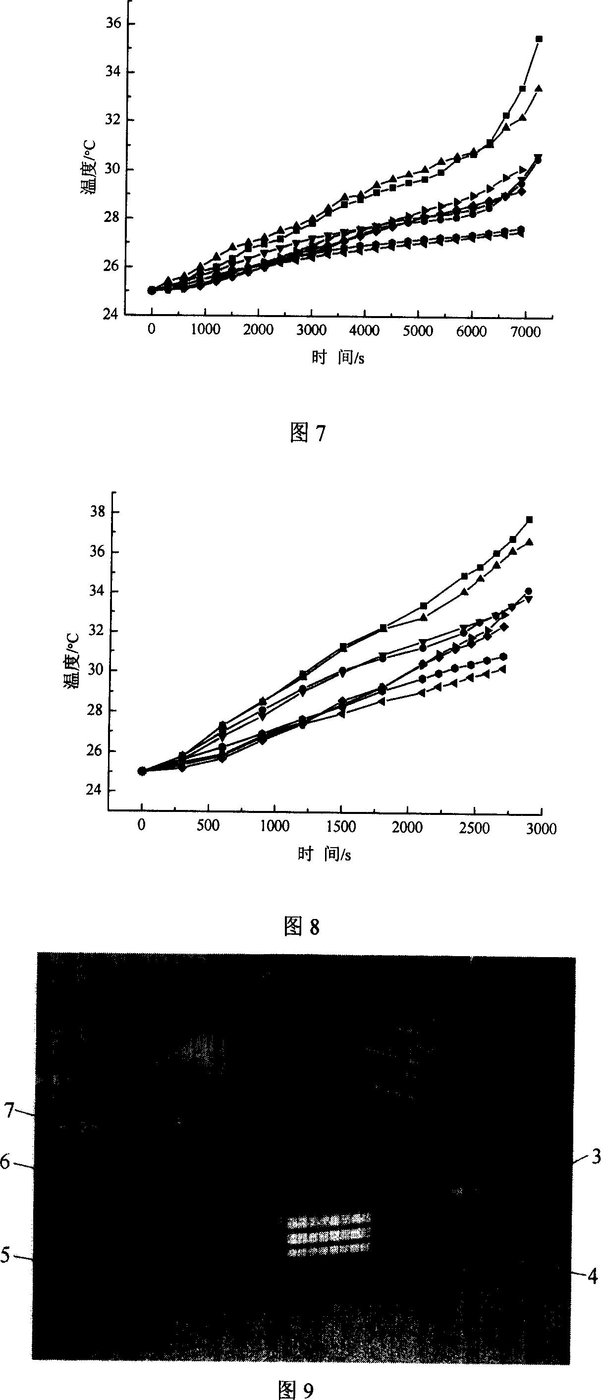 Method for real-time evaluating internal-external temperature difference of nickel-hydrogen electrokinetic cell
