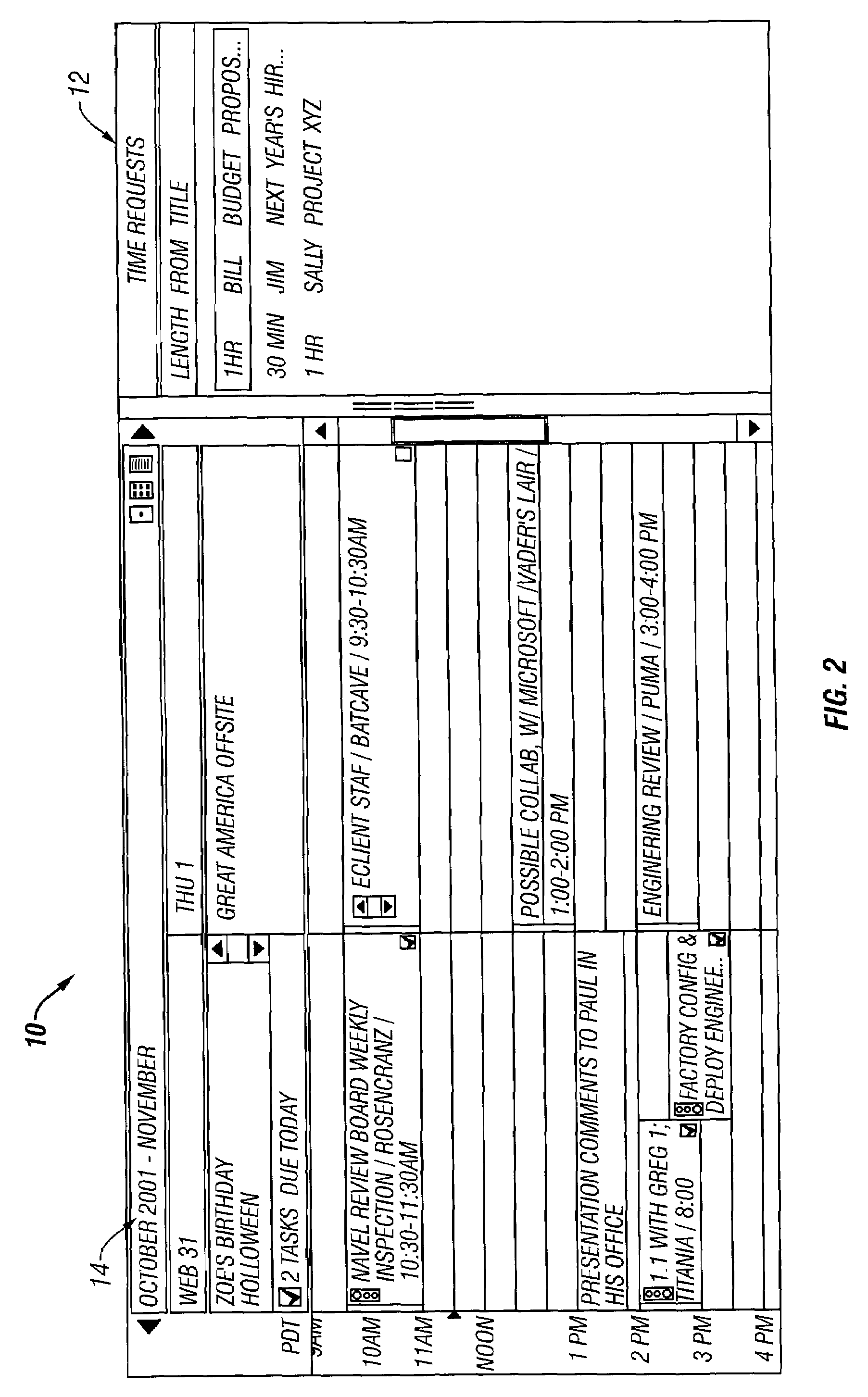 Method and system for scheduling a meeting for a set of attendees via a special attendee