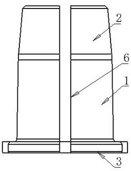 Special combined protective sleeve for shock absorber of all-terrain vehicle