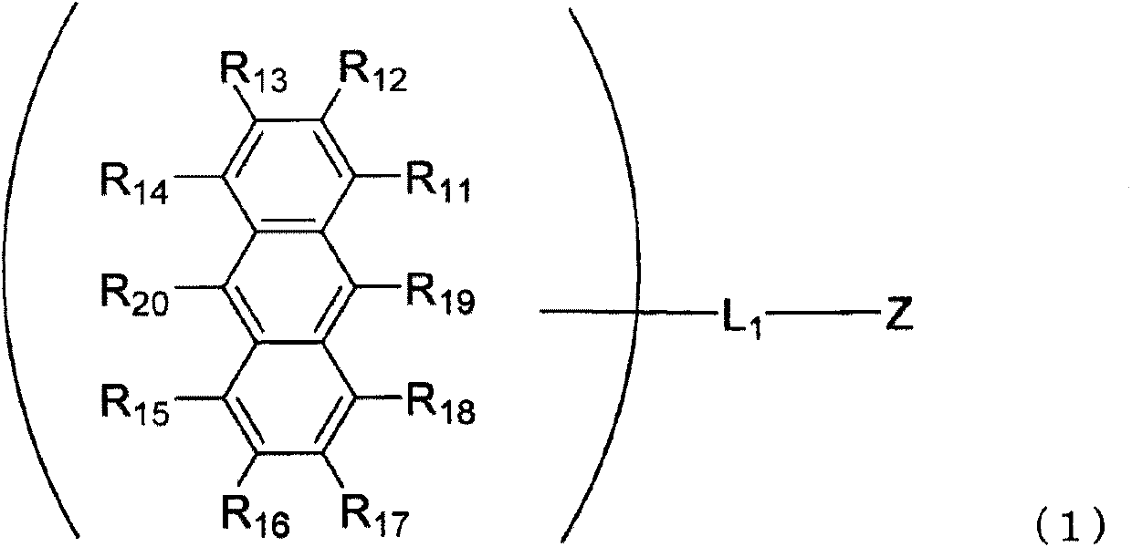 Anthracene derivative and organic electroluminescence device using the anthracene derivative