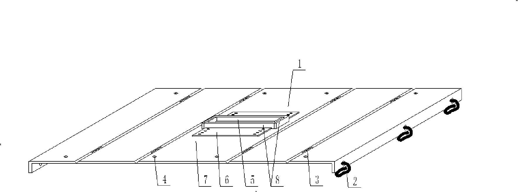 Polyhedron component molding mould