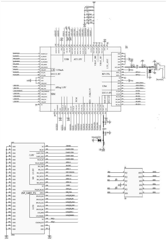 Internet of things test terminal based on OpenCPU scheme of LTE-Cat1 technology