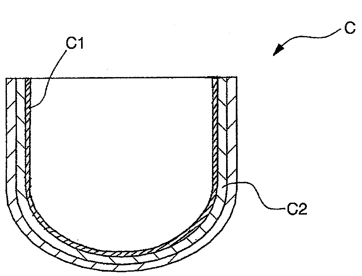 Inner crystallization crucible and pulling method using the crucible