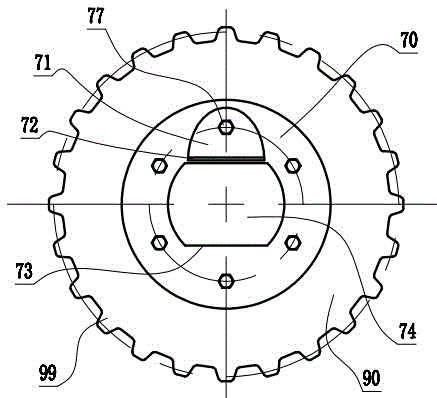 Auxiliary zinc alloy welding piston buffer offshore oil well machinery