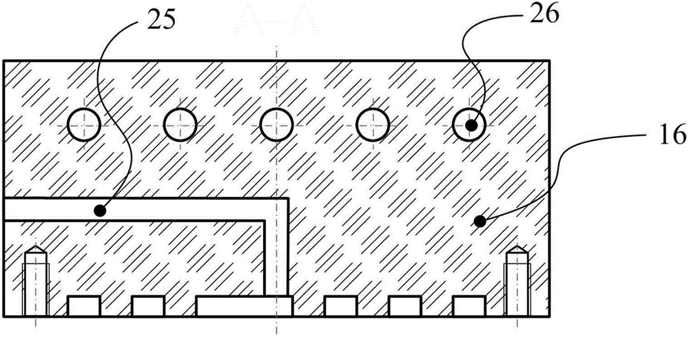 Injection-molding mold-filling flow system for visualizing polymer melt