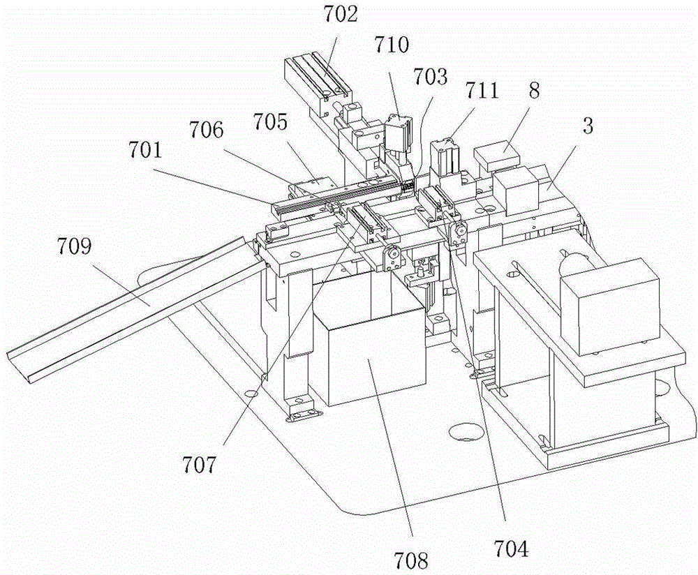 Automatic check assembly machine for HDMI connector