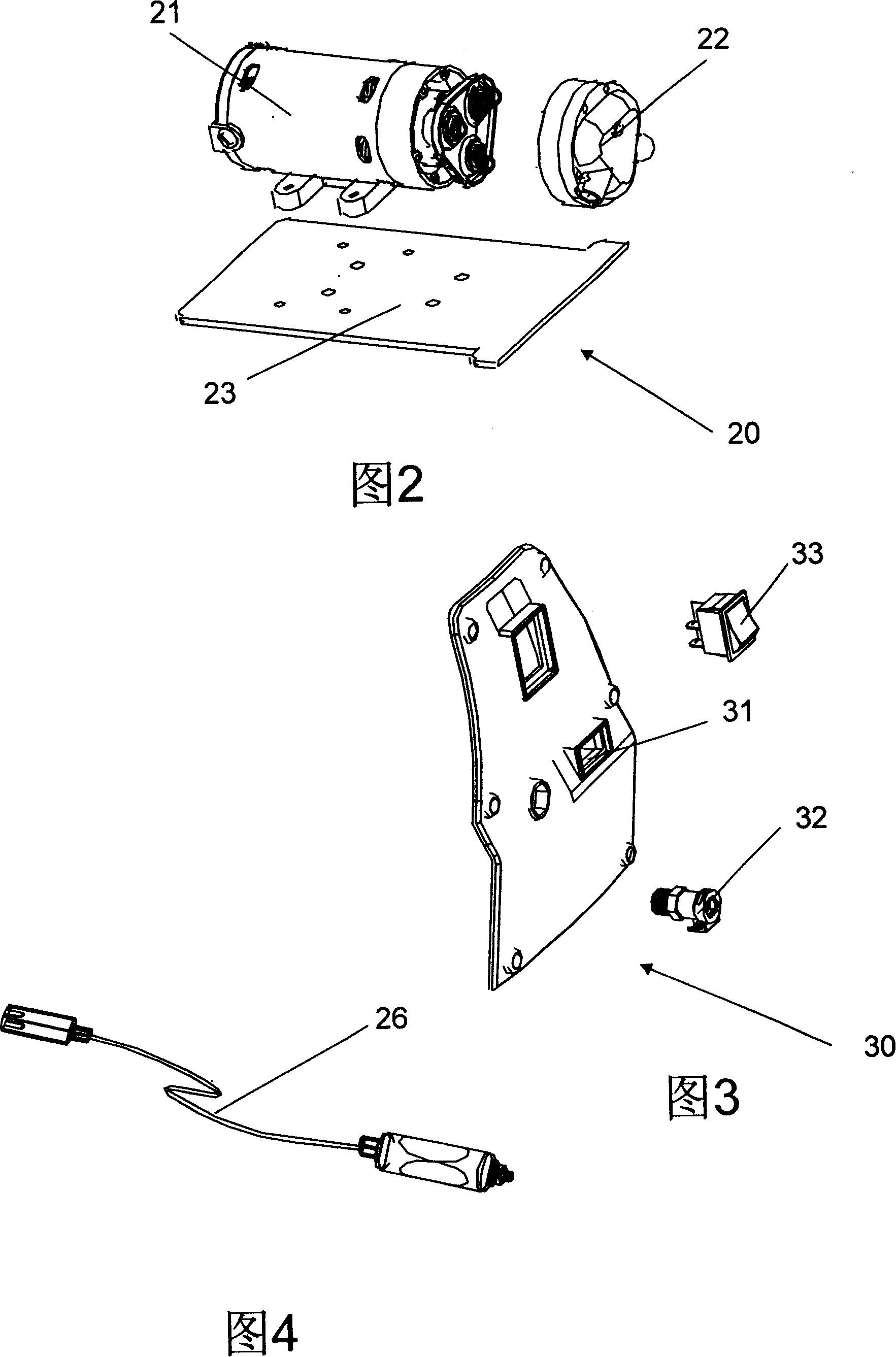 Portable vehicle cleaning apparatus