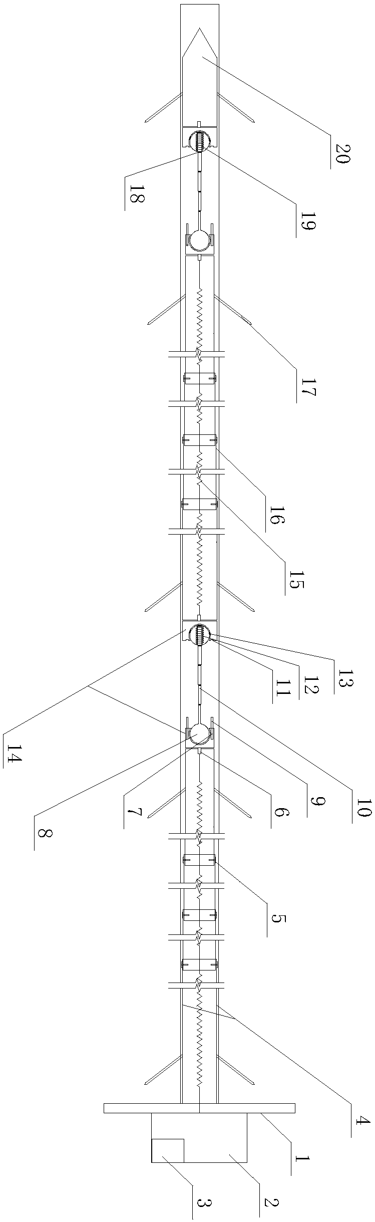 A Multipoint Displacement Meter for Automatically Measuring Spatial Displacement